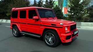 The MercedesBenz G55 AMGHow fast can a 2 ton brick go Detailed walkaround and drive [upl. by Yregram586]