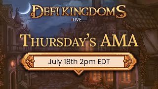 DeFi Kingdoms AMA [upl. by Cobbie]