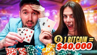 40000 Poker Challenge Vs Lauren Alexis [upl. by Oletha]