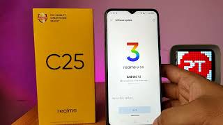 How to System Update Realme C25 [upl. by Lunneta]