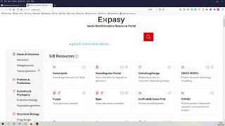 Bioinformatics Practical 10 Protein sequence analysis using Expasy Proteomic Tools [upl. by Kato142]