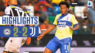 Udinese 22 Juventus  Dybala amp Cuadrado score in opening day draw  Serie A Highlights [upl. by Hisbe]