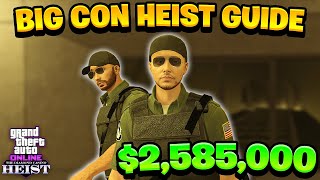 Gta 5 Casino Heist Big Con Guide  Casino Heist Diamonds [upl. by Animas]