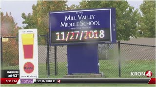 Mill Valley Middle School evacuated due to bomb threat [upl. by Vange467]