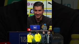 Sahin vor Duell mit Leipzig quotHinken sportlich hinterherquot shorts [upl. by Dammahum881]