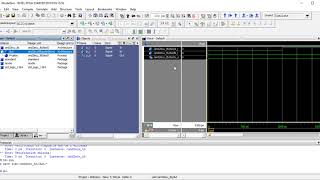 Curso VHDLV282 Simulación con ModelSim generando formas de onda con Testbench [upl. by Atilek]