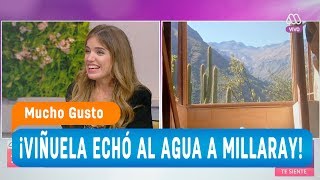 ¡Viñuela echó al agua a Millaray  Mucho gusto 2018 [upl. by Nnylamme]