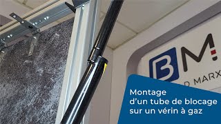 Tuto  Montage dun tube de blocage sur un vérin à gaz avec embout fileté [upl. by Etteragram]