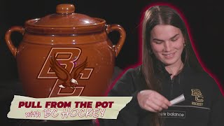 Boston College Womens Hockey Breaks Down Best Team Nicknames [upl. by Aenad]