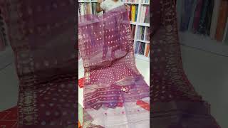 Original dhakai Jamdani saree collection [upl. by Dnomsed909]