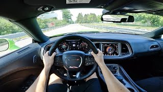 2023 Dodge Challenger RT Plus  POV Walkaround and Test Drive ASMR [upl. by Baese887]