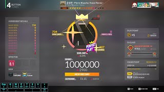 DJMAX  공성전 Pierre Blanche Yonce Remix 4B HD 11 PERFECT PLAY [upl. by Akeryt]