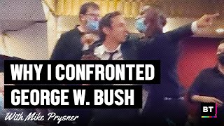 Iraq War Veteran Mike Prysner on Why He Confronted War Criminal George W Bush [upl. by Skiba]