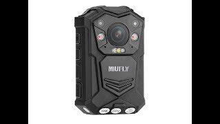 Miufly 1296P Waterproof Police Body Cam Unboxing Review by Slick [upl. by Oren651]