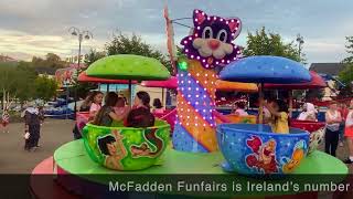 McFaddens Funfair  McFaddens Funfair 2021  Mitchelstown New Square  Co Cork Ireland [upl. by Jehius]