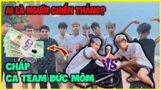 Cu Huy  Thử Thách 1 Mình Vật Tay Với Cả Team Đức Mõm Sẽ NTN [upl. by Vardon]