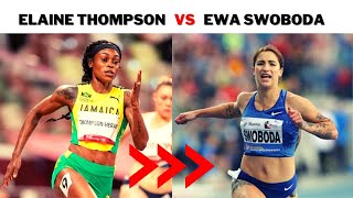 Elaine ThompsonHerah VS Ewa Swoboda 60M Clash Orlen Cup In Torun [upl. by Notkcorb958]