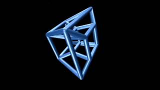 Tesseract a four dimensional hypercube [upl. by Inverson]