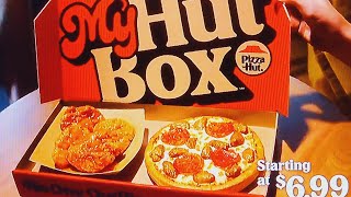 PIZZA HUT  PIZZA HUT COMMERCIAL 2024  PIZZA HUT MY HUT BOX 699  THINGS JUST GOT PERSONAL [upl. by Nared]