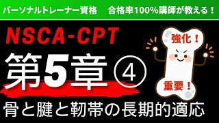 【NSCACPT資格取得講座】第5章 骨と腱と靭帯の長期的応答 [upl. by Christianity]