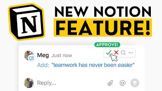 Notions NEW Suggested Edits Feature  Full Guide amp Walkthrough [upl. by Kerge875]