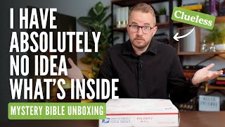 A Remarkable Bible Unboxing – Ive Never Seen Anything Quite Like This [upl. by Reba903]