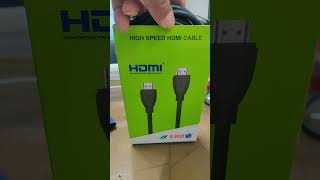 ERD 3MTR High speed HDMI Cable for set top box projector gaming HD TV laptop shorts viral [upl. by Ahola]