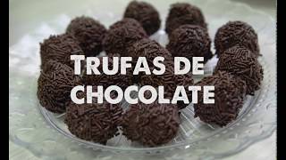 🍫 Trufas de chocolate  Recetas La Lechera [upl. by Bonita441]