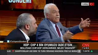 İsmail Saymaz ufak bir dokunuşla Doğu Perinçeki çıldırttı [upl. by Yadnus]