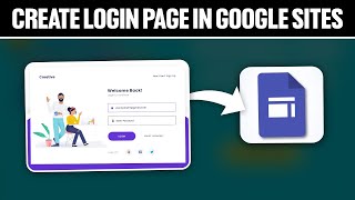 How To Create Login Page In Google Sites 2024 Full Tutorial [upl. by Suriaj]