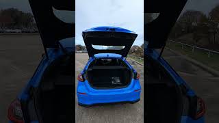 2024 Honda Civic Hatchback Sport Cargo Space Details [upl. by Orel216]