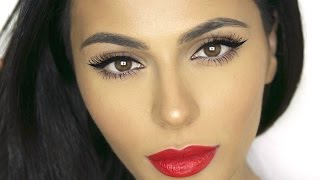 How To Winged Eyeliner for Deep Set Eyes  Eye Makeup Tutorial  Teni Panosian [upl. by Garey35]