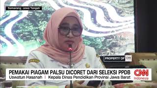 Pemprov Jateng Anulir Pemakai Piagam Palsu dari PPDB [upl. by Shanta241]