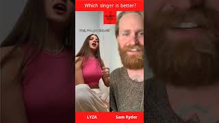 Which singer is the best Sam Ryder × LYZA  Elastic Heart alqaismusic challeng cover sia lyza [upl. by Coats164]