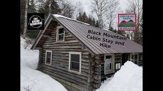 Hike and Stay at Black Mountain Cabin April campingchallenge [upl. by Joo]