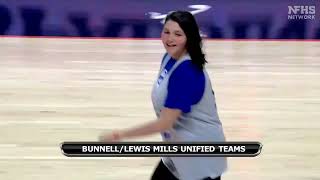 Lewis Mills VS Bunnell Unified Sports Halftime [upl. by Haldi32]