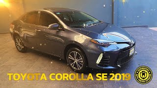 Toyota Corolla SE 2019 Confiable espacioso y super rendidor [upl. by Ahsoem]