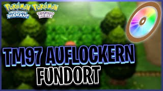 TM97 AUFLOCKERN Fundort in Pokémon Strahlender Diamant amp Leuchtende Perle [upl. by Narah]