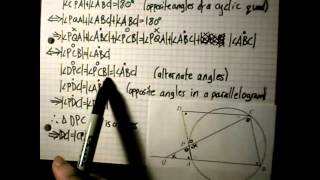 2012 Leaving Cert OL P2 Q5B Geometry [upl. by Annotahs]