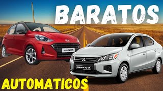 Los 5 AUTOS automaticos MAS BARATOS EN MEXICO modelo 2023 [upl. by Nmutua595]