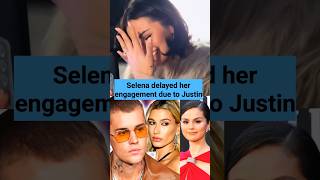 Selena Gomez delayed her engagement due to Justin selenagomez haileybeiber [upl. by Alil981]