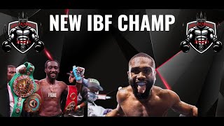 WOW TERENCE CRAWFORD STRIPPED OF IBF BELT JARON BOOTS ENNIS NEW CHAMPION boxing terencecrawford [upl. by Ybrek]