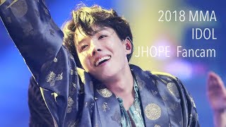 181201 MMA  IDOL 4K  제이홉 직켐 JHope Focus [upl. by Kreiner]