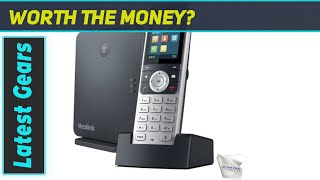 Yealink W53P IP Cordless Phone Bundle  Best HD Audio Quality and Ergonomic Design [upl. by Oinoitna]