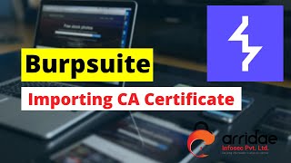 Burpsuite Intro 2 Importing CA certificate in Firefox [upl. by Ambrosi]