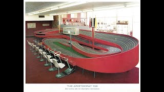 Slot Car 124 Racing Action on the Vintage AMCRC ARISTOCRAT Historical Track [upl. by Junieta]