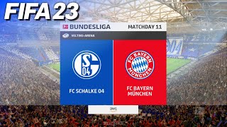 FIFA 23  Schalke 04 vs Bayern München  VELTINSArena [upl. by Jerri167]