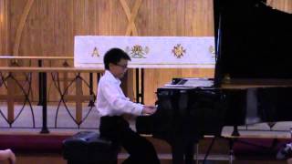 Ben Hoang 11 plays Liszt Concert Etude quotLa Leggierezzaquot in F minor [upl. by Jobi914]