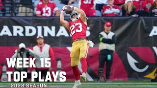 Top Plays from Week 15  NFL 2023 Highlights [upl. by Doretta]