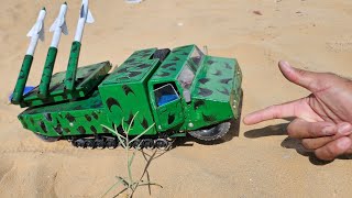 Desert Army Track Project  Science Project Army Tank [upl. by Refitsirhc541]